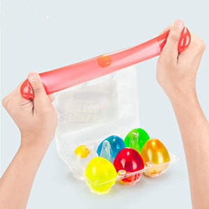 Смешные игрушки-мячи для снятия стресса с яйцами и желтком, игрушки-сжималки для детей, редуктор тревожности, сенсорная игра, натяжение - Product Image 2