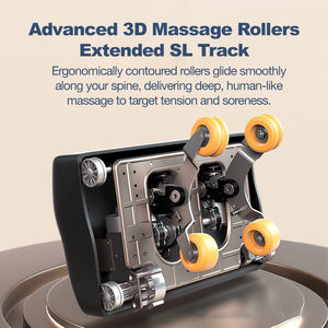 Meilleur rapport qualité-prix, haut-parleur Bluetooth, système audio HiFi, fauteuil de massage, panneau tactile LCD, canapé de massage pour la relaxation du corps et de l'esprit - Product Image 3