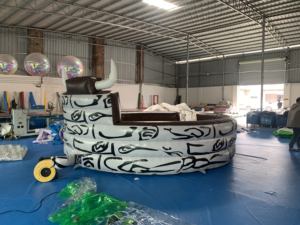 Juego <span class=keywords><strong>de</strong></span> paseo <span class=keywords><strong>de</strong></span> <span class=keywords><strong>toro</strong></span> mecánico <span class=keywords><strong>de</strong></span> Rodeo inflable <span class=keywords><strong>loco</strong></span> Material <span class=keywords><strong>de</strong></span> PVC para <span class=keywords><strong>alquiler</strong></span> para Parque <span class=keywords><strong>de</strong></span> trampolín - Product Image 4