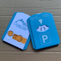 Disque de stationnement multifonctionnel 3-en-1 en plastique pour voiture avec grattoir à glace – Vente en gros à prix abordable