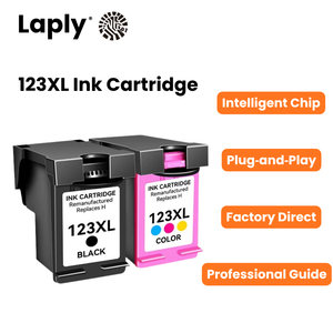 Cartucho de Tinta Compatible Laply 123XL, Cabezal de Impresión Pre-Probado para Impresoras <span class=keywords><strong>HP</strong></span> DeskJet 1110 2130 2600 2621 3630 3830 <span class=keywords><strong>5020</strong></span>, Venta al Por Mayor - Product Image 1