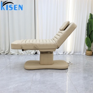 Kisen Durable Beauty <b>Bed</b> <b>Lash</b> Eyelash Chair Electric Adjustable Soft <b>Bed</b> High Quality Motors Salon <b>Table</b> Customized Furniture - Product Image 4