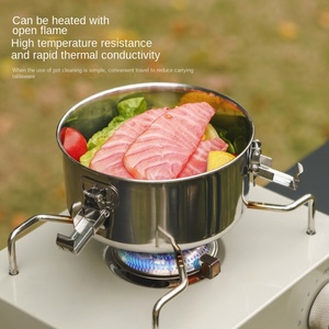 Contenitori <span class=keywords><strong>per</strong></span> Alimenti in Acciaio Inox 304, Scatola Porta <span class=keywords><strong>Pranzo</strong></span> Sigillata in Metallo, <span class=keywords><strong>Set</strong></span> Portatile <span class=keywords><strong>per</strong></span> Campeggio e Picnic <span class=keywords><strong>per</strong></span> Adulti - Product Image 4