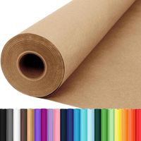 Rouleau de papier kraft ondulé pour revêtement d'essai brun 80gsm