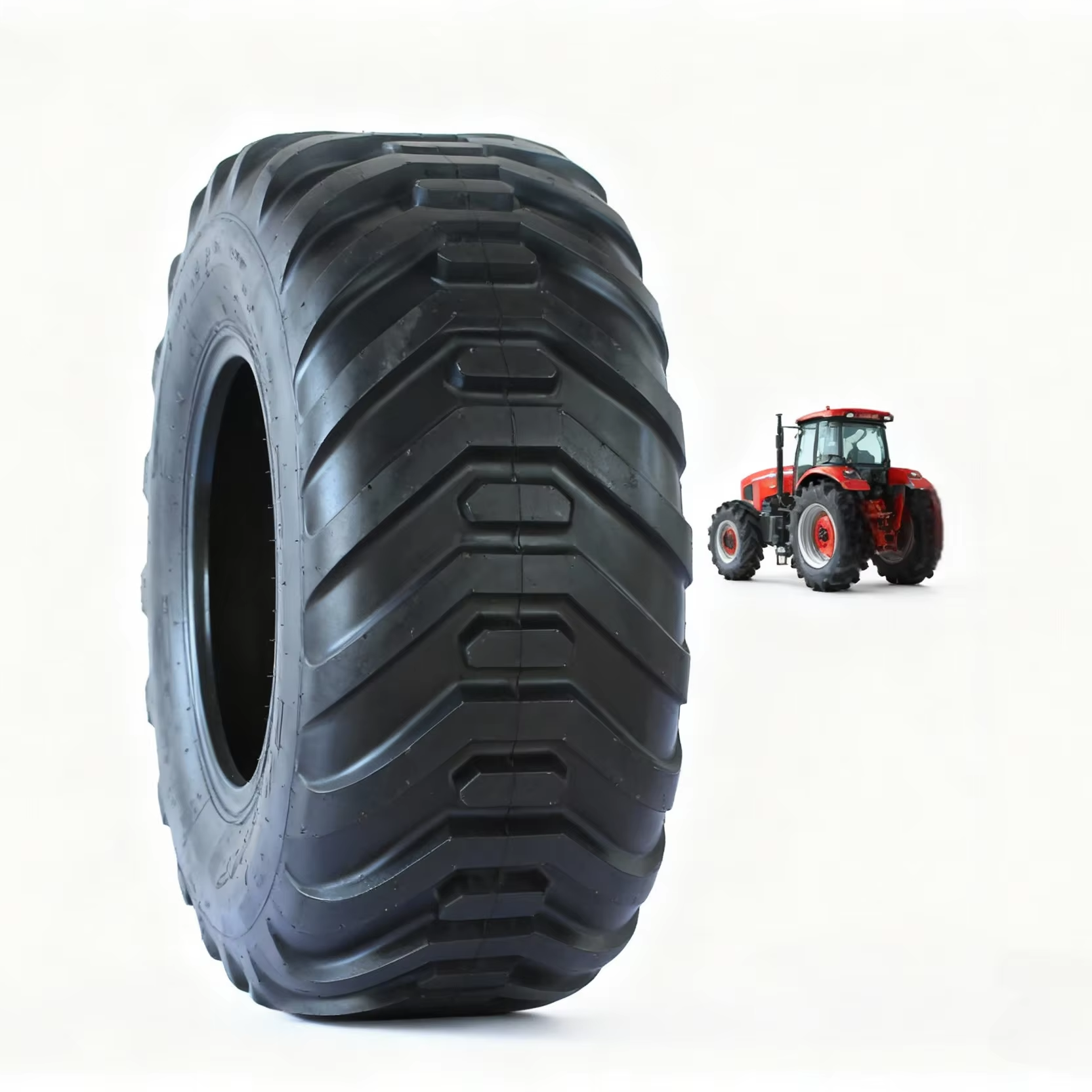 China Traction Tyre for Agricultural Machinery Tubelss Vehicle Tyre 500/45-22.5 IMP03 for Tractor Tyre