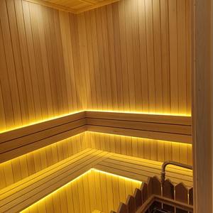 Equipo de sauna para el hogar Onda de luz infrarroja lejana Fisioterapia Registro Hemlock Diseño de instalación de habitación de cedro rojo - Product Image 1