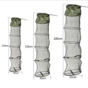 En gros Pliable de Pêche du <span class=keywords><strong>Crabe</strong></span> Filet de Maintien Durable En Nylon À Séchage Rapide Filet de Pêche Pliable épuisette - Product Image 1