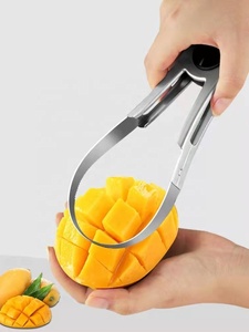 2 en 1 — éplucheur manuel pour manga, machine à couper les aliments, en acier inoxydable - Product Image 4