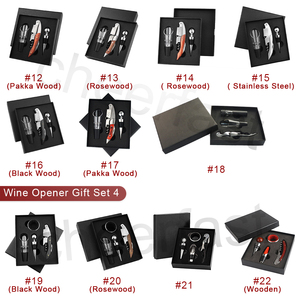 All In One Mut Function Black Box Premium Set <span class=keywords><strong>Kit</strong></span> de vin avec accessoires en acier inoxydable Ouvre-bouteille de vin Tire-bouchon Bouteille de vin - Product Image 6
