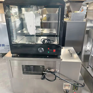 Nueva Máquina para Hacer Conos de Pizza Eléctrica Automática Portátil de 4 Moldes, de Acero Inoxidable 304, al Mejor Precio - Product Image 1