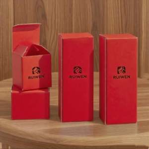 Customized Size Color Folding Double Insert High-End <b>Recycled</b> Materials Embossing Environmentally Friendly Packaging <b>Box</b> - Product Image 4