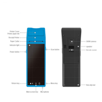 Peripage — imprimante thermique portable Android 6.0, 80mm, écran tactile intelligent, sans fil, avec PDA, scanner de codes barres,