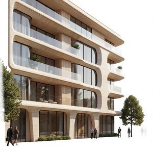 Cuisine modulaire prête à assembler de style européen, sans cadre, moderne, en MDF et acrylique, avec robinet, fournisseur vietnamien personnalisé JY Project - Product Image 1