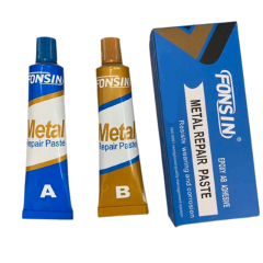 Fonsin 100g màu trắng và màu xám hai thành phần kim loại sửa chữa dán <span class=keywords><strong>Epoxy</strong></span> AB keo - Product Image 3