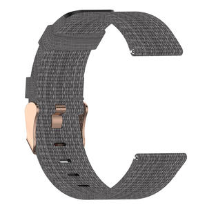 Bracelet en nylon souple tendance de 18 mm, 20 mm, 22 mm pour <span class=keywords><strong>montre</strong></span> connectée <span class=keywords><strong>Garmin</strong></span> <span class=keywords><strong>Forerunner</strong></span> 255 <span class=keywords><strong>255S</strong></span> - Product Image 6