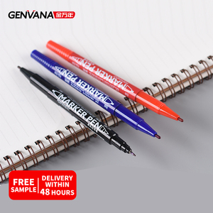 Genvana vĩnh viễn Bút Đánh Dấu siêu tốt fibre-Tip Bút chuyên dầu dựa trên đôi đầu Bút đánh dấu vĩnh viễn để đánh dấu - Product Image 4