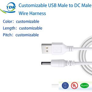 <span class=keywords><strong>2</strong></span>.5 मिमी मोनो जैक प्रतिस्थापन डीसी चार्जर केबल हार्नेस के लिए यूएसबी डेटा कनेक्शन - Product Image 1