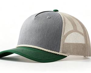 Casquette de camionneur à cinq panneaux, séchage rapide, hydrofuge, légèrement incurvée, style baseball, pour femme et homme, idéale pour l'extérieur - Product Image 5