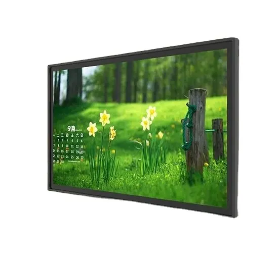 Pantalla táctil interior de 55 pulgadas para montaje en pared, Android, PC, reproductor multimedia de señalización digital, lcd, quiosco de publicidad para centro comercial, con pantalla táctil, a la venta, a la al por mayor