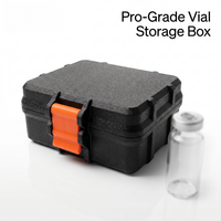 Boîte de voyage en plastique pour peptides, 3 ml, 20 compartiments, vente en gros, haute qualité, couleur et logo personnalisés, pour la protection des petits échantillons en flacon