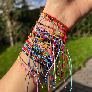 Go2BoHo Großhandel böhmischen bunten Perlen Armband Frauen Pulsera handgemachte Freundschaft Modeschmuck Miyuki Samen Perlen Armband - Product Image 3