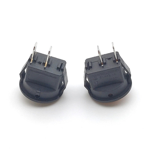 สวิตช์โยกไฟฟ้าแบบกลม 2 ตำแหน่ง เปิด-ปิด รุ่น DIA16mm สีดำ - Product Image 5