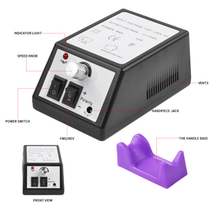 Taladro Eléctrico Profesional para <span class=keywords><strong>Uñas</strong></span> <span class=keywords><strong>de</strong></span> 20000 RPM, Kit <span class=keywords><strong>de</strong></span> Herramientas para Manicura y Pedicura, Lima Pulidora <span class=keywords><strong>de</strong></span> <span class=keywords><strong>Uñas</strong></span> - Product Image 2
