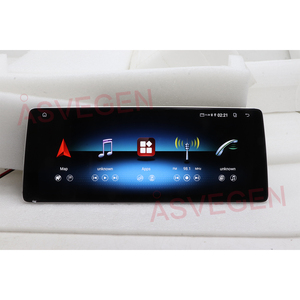 Écran radio Android de style Mercedes Benz 12,3 pouces, cadre en alliage d'aluminium argenté 2400*900, lecteur vidéo universel pour voiture, <span class=keywords><strong>23</strong></span> thèmes d'interface utilisateur - Product Image 5