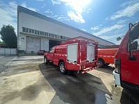 Petit camion de pompiers de brume de l'eau de collecte de Foton 4x4, camion de pompiers de collecte