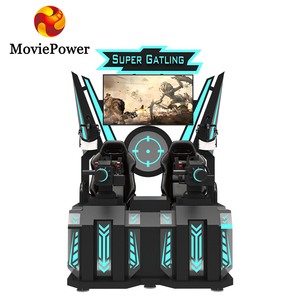 Simulateur de réalité virtuelle interactif pour deux <span class=keywords><strong>personnes</strong></span>, jeux de tir, machine de jeu VR, tir à l'arcade VR - Product Image 2