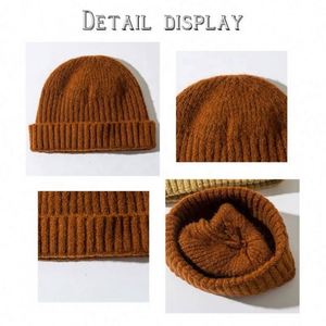 Nouveau design – Bonnet vintage d'hiver pour le cyclisme et les sports de plein air, avec broderie, pour hommes et femmes - Product Image 4