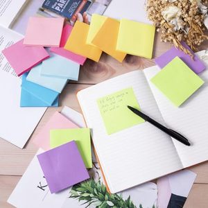 Hengxin Factory Custom Multi-Color 3x3Paper Sticky Notes Stationery with Memo <b>Pads</b> Custom Notepad - Product Image 3