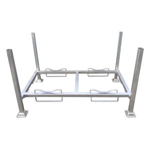 Porte-barils en métal pour le stockage et le <span class=keywords><strong>transport</strong></span> des barils porte-barils à vin galvanisé personnalisé - Product Image 2