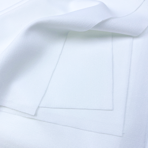 Toalhetes de Limpeza para Sala Limpa <span class=keywords><strong>100</strong></span>% Poliéster, 140GSM, Corte a Laser, Sem Fiapos, Ecológicos, Classe <span class=keywords><strong>100</strong></span>-1000, Brancos, 9x9 Polegadas - Product Image 5