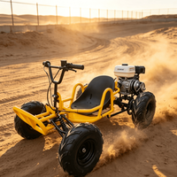 Nouveau kart tout-terrain 212cc à essence avec freins à disque et vitesse maximale de 80 km/h pour adultes
