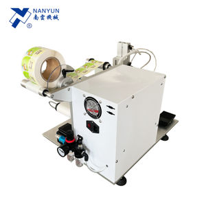 Etiquetadora semiautomática de etiquetas adhesivas superiores para botellas cuadradas, cajas de plástico para bolsas, Material de papel para tarros de vidrio, 1 unidad - Product Image 4