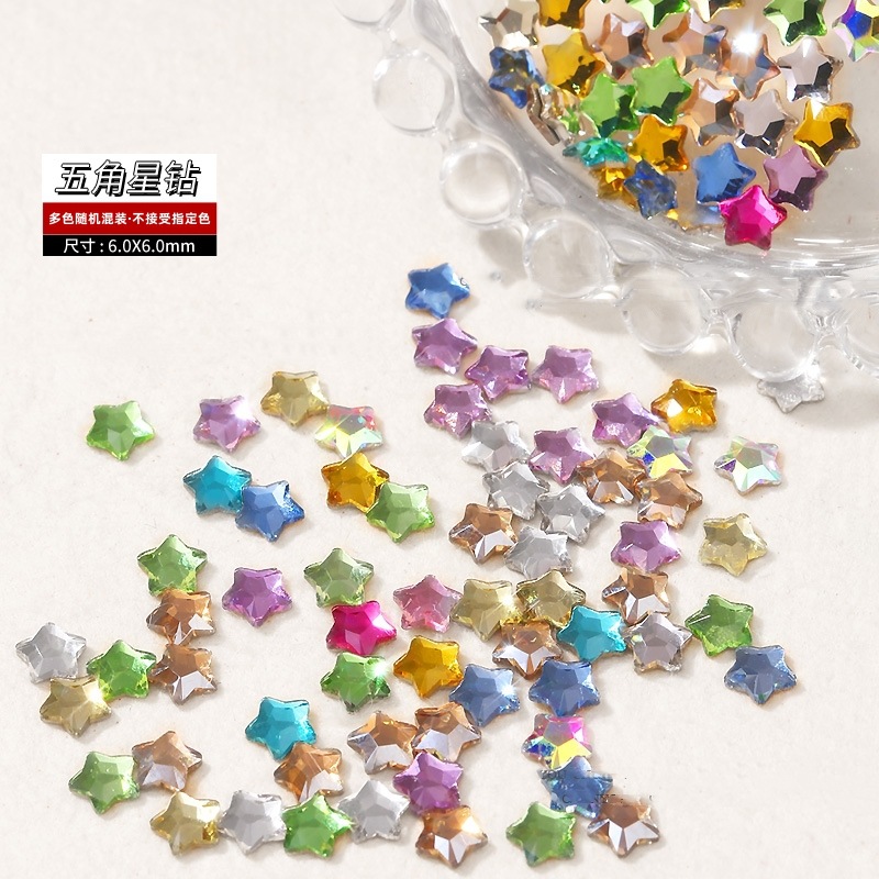 mixed color medium 6mm
