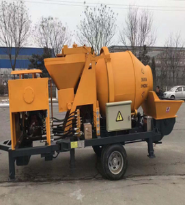 ปั๊มคอนกรีตดีเซลแรงดันสูงแบบลูกสูบ  ปั๊มผสมคอนกรีตแบบโหลดเอง  ปั๊มคอนกรีต 30 ลบ.ม./ชม. สำหรับงานก่อสร้าง - Product Image 3