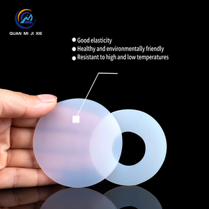 Joint d'étanchéité en silicone transparent non toxique de qualité alimentaire, haute élasticité, en forme de O, pour couvercles de tasses à café isothermes - Product Image 5