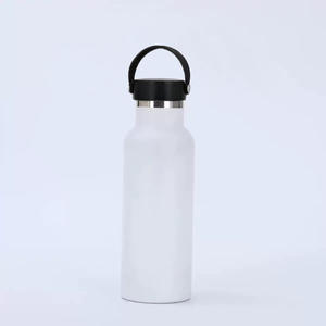 Bouteille d'eau en acier inoxydable de style américain, 304, à double paroi, isolée sous vide, grande capacité, avec poignée, pour le sport et les voyages - Product Image 2