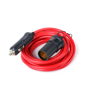 Cable de Extensión para Encendedor de Cigarrillos, Cargador de Coche, 12-24V, Alta Potencia, Cable de Alimentación para Vehículo - Product Image 1