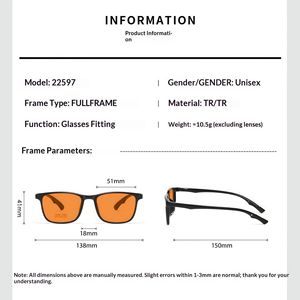 Óculos de Leitura com Lente Vermelha Bloqueador de Luz Azul Óculos Laranja Filtro Anti Luz Azul OEM Óculos Bloqueadores de Luz Azul - Product Image 4
