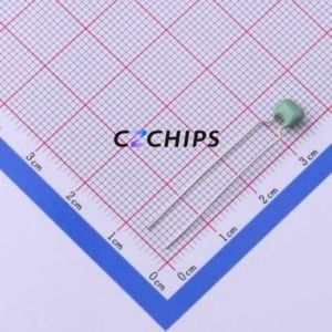 ตัวเก็บประจุเซรามิกแบบโมโนลิธิก (MLCC) รุ่น CT4-1206-2F4-63V-0.33μF-M แบบ Through-Hole ระยะขา P=5.08 มม. 330nF 20% 63V - Product Image 2