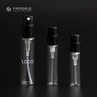 Prix d'usine – Mini flacons testeurs de parfum en verre de 1 ml, 2 ml, 3 ml, 5 ml
