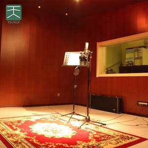 Tiange fonoassorbente altre tavole di legno scanalato legno MDF soffitto pannelli <span class=keywords><strong>acustici</strong></span> per sala teatro parete - Product Image 3