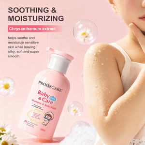 Champú y Gel de Baño <span class=keywords><strong>2</strong></span> en 1 para Bebés, Sin Lágrimas, Sin Alcohol, Sin Colorantes, Limpieza Suave e Hidratante, Gel de Ducha para Niños - Product Image 6