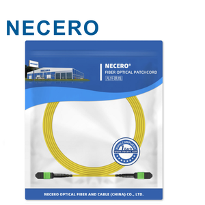 Elite nữ hoặc nam MPO-MPO SM APC 8 lõi/12 lõi/16 lõi/24 lõi sợi quang vá dây/Jumper cực B hoặc phân cực một - Product Image 2