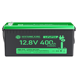 แบตเตอรี่ HYSINCERE Safe Standard Screen LiFePO4 12.8V <span class=keywords><strong>24V</strong></span> 36.8V 400Ah 6000 รอบ สำหรับรถบ้าน แคมป์ปิ้ง และระบบพลังงานแสงอาทิตย์ - Product Image 1