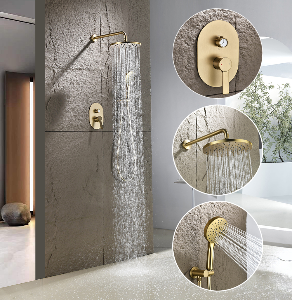 2 ducha oculta Set 2 Way