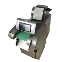 Coupe-légumes et trancheuse à pommes de terre à tête unique 660 kg/h pour faire des frites ondulées, machine automatique pour couper les carottes en bâtonnets et le chou